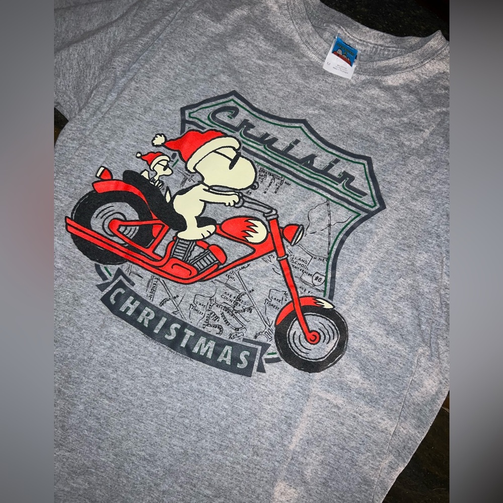 Men’s peanut Cruisin  Christmas heather Tee